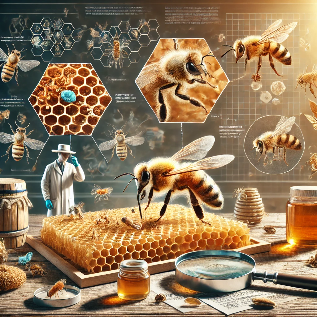 Z jakimi chorobami borykają się pszczoły?