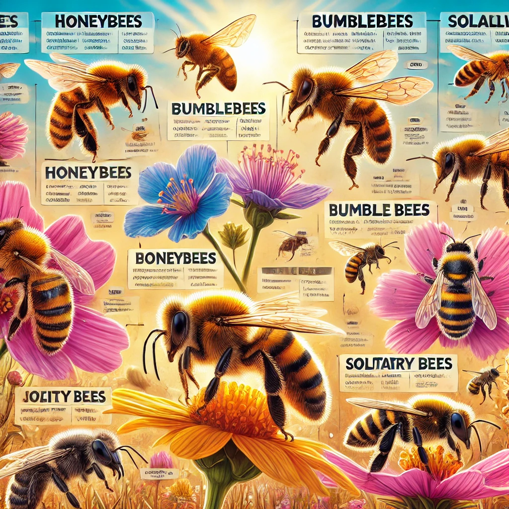 Jak rozpoznać różne gatunki pszczół?