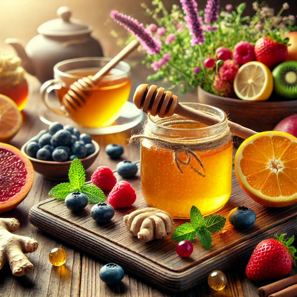 Miód i owoce: naturalny duet wspierający odporność