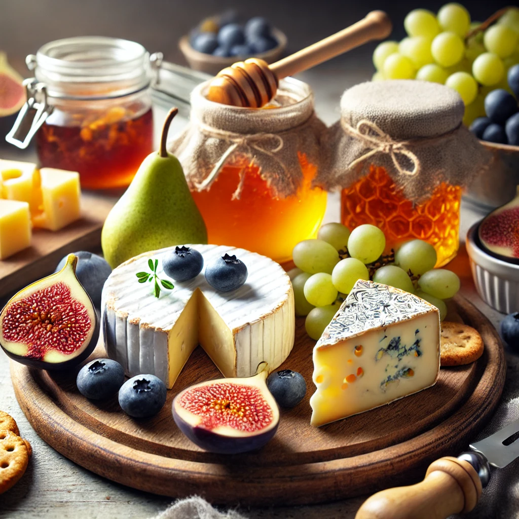 Najlepsze połączenia smakowe: owoce w miodzie i sery