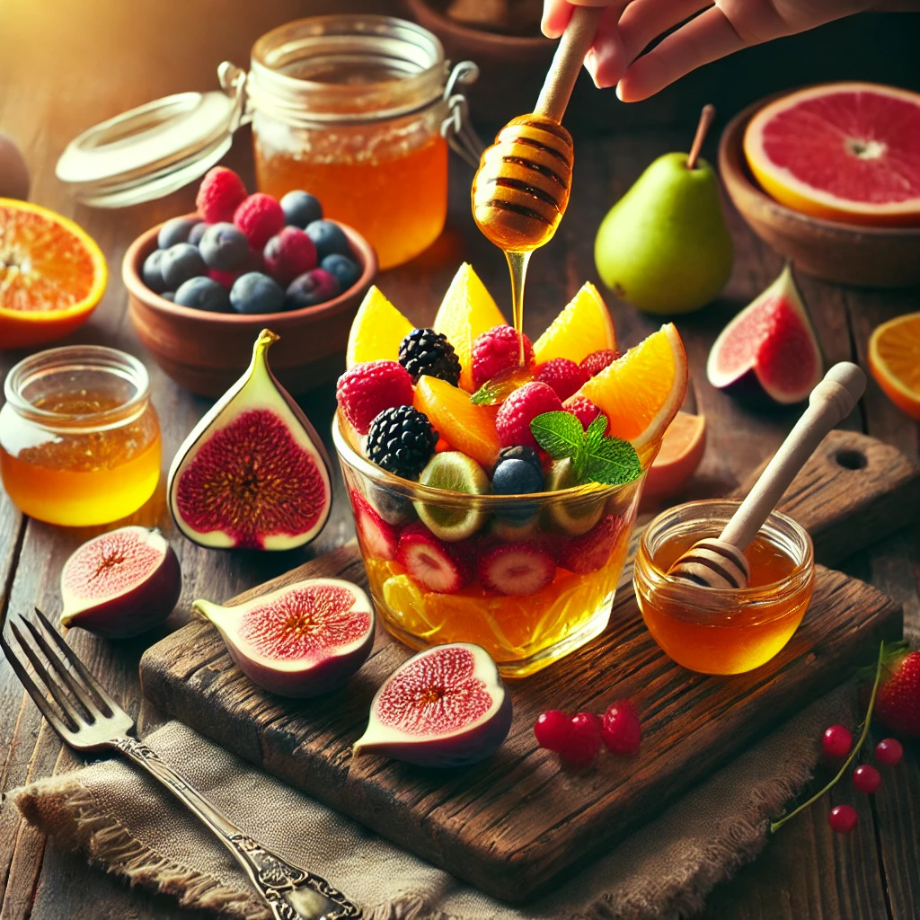 Jak przygotować owoce w miodzie by były zdrową alternatywą dla słodyczy?